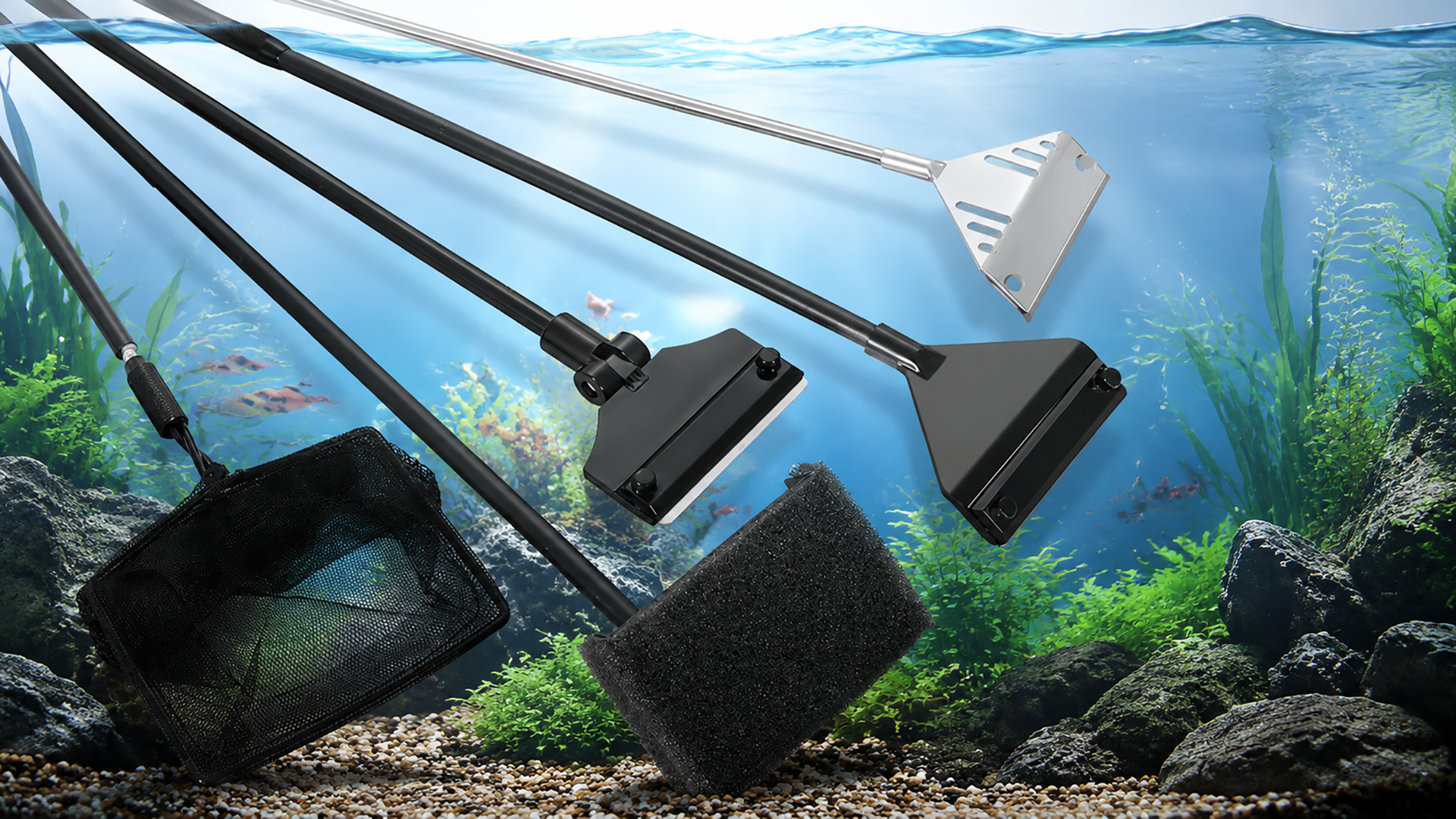 Aquarium Cleaning Tools