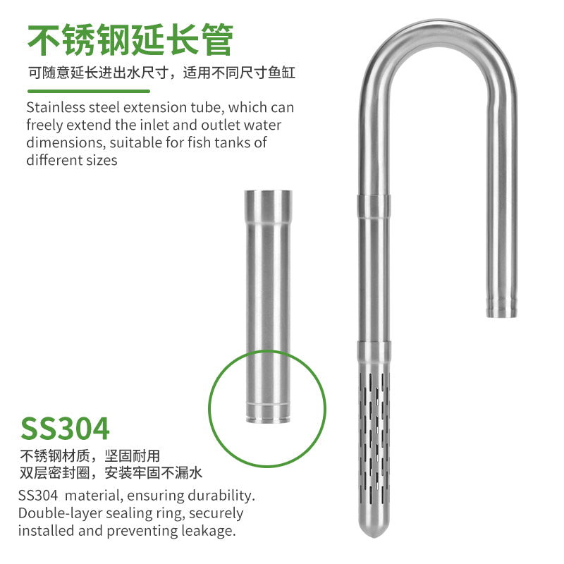 WY series silver color water inlet and outlet