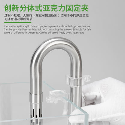 WY series silver color water inlet and outlet