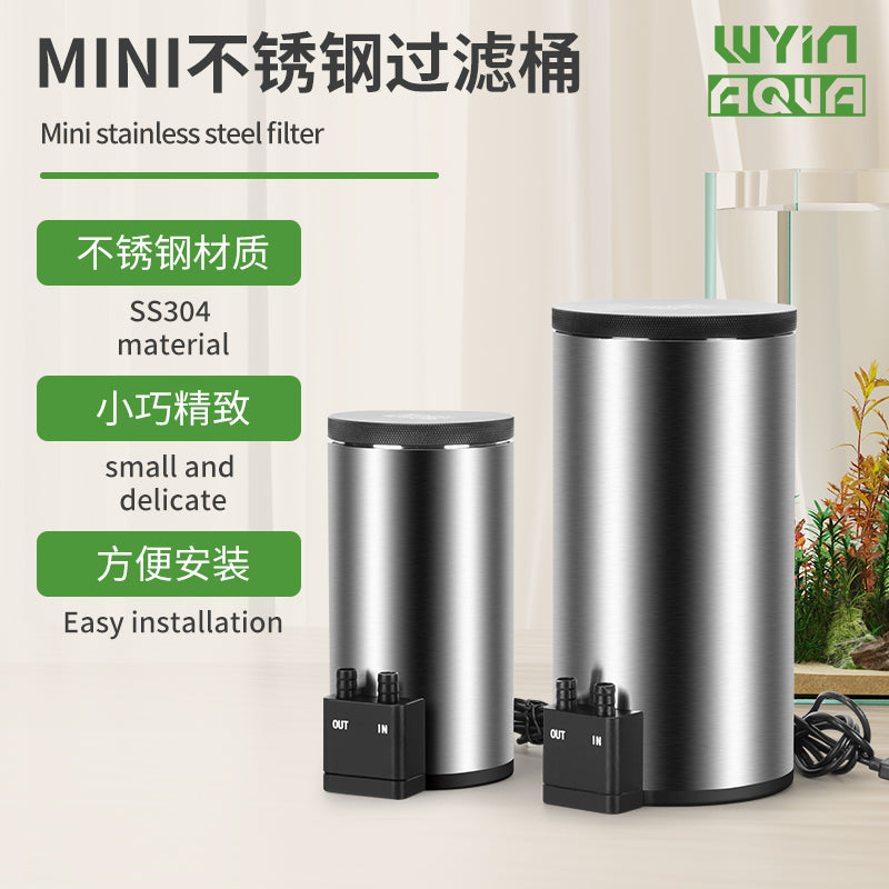 WY60 SERIES USB MINI SS304 FILTER WITH INTERNAL PUMP