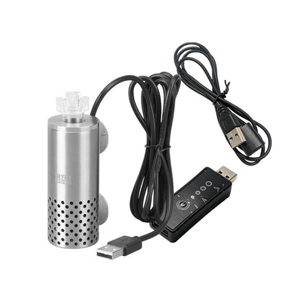 WY-80 Aquarium surface skimmer with 4-Speed Controller ，Usb electric oil skimmer